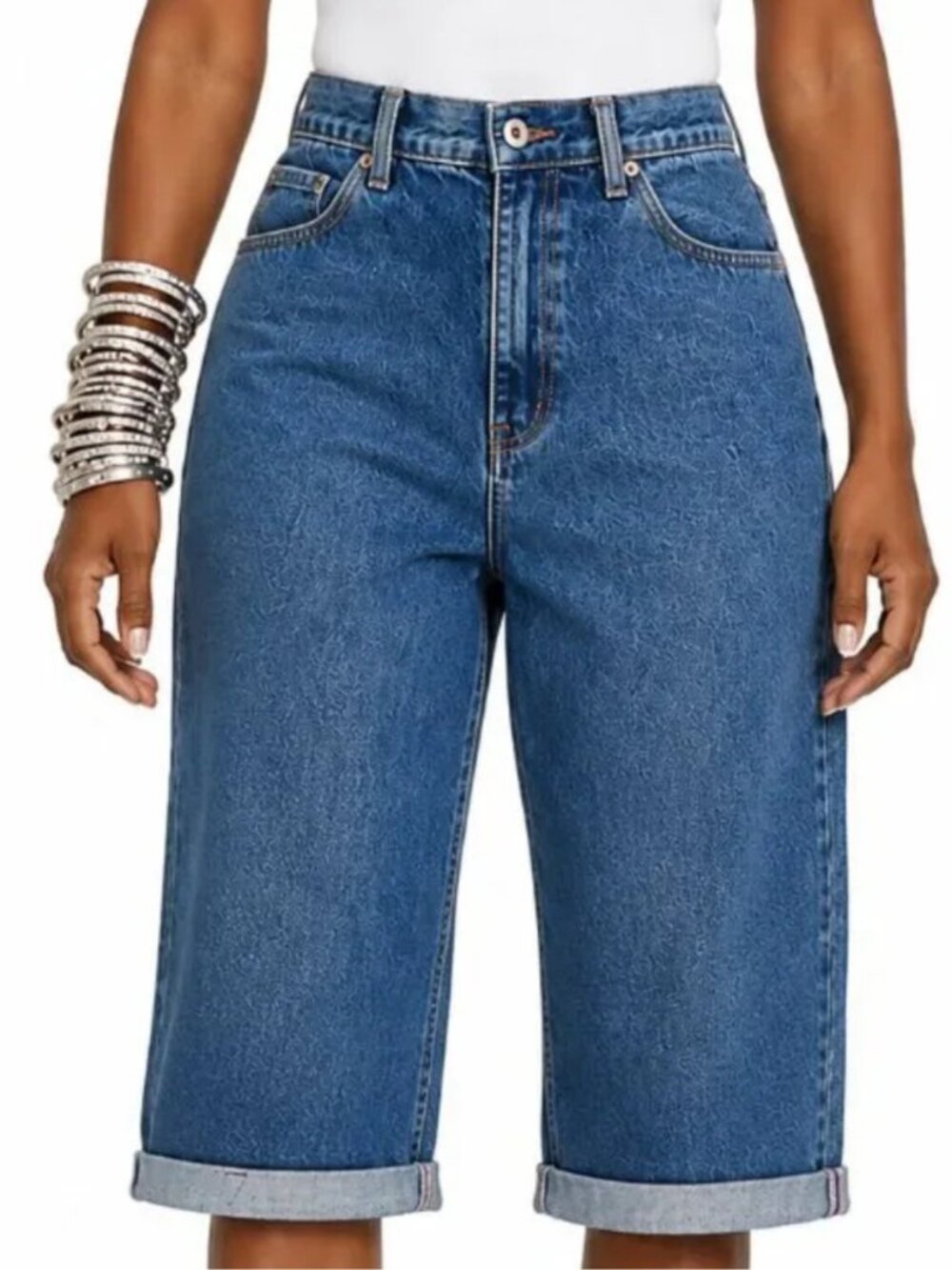 Vintage MOM High Rise Capris